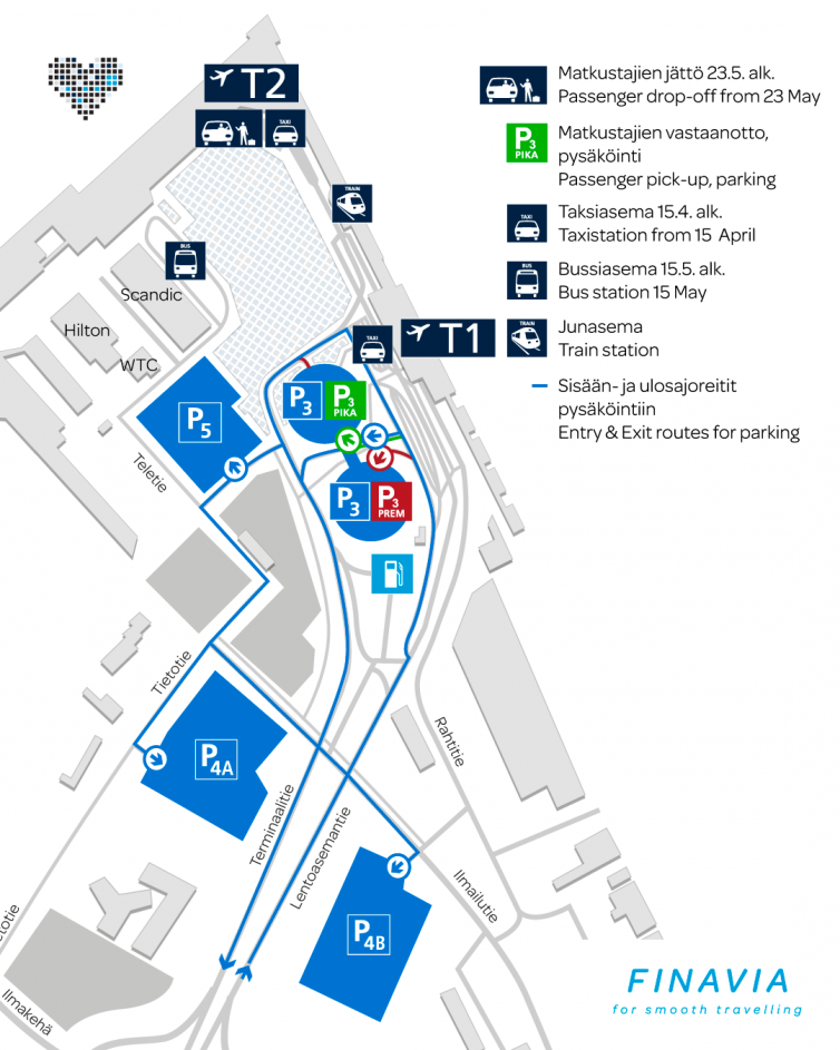 The Construction Site At Helsinki Airport Will Swallow Up A Large Chunk   Ulkokartta 11.4.2019 